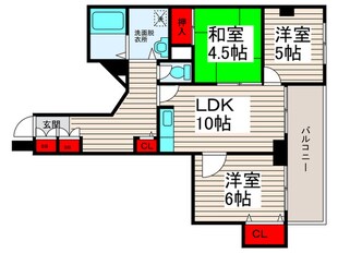 大師グリーンプラザの物件間取画像